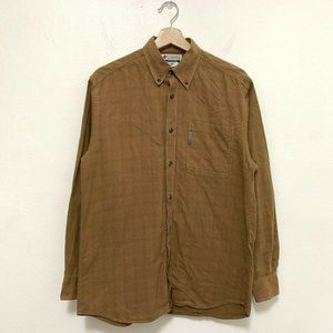 Mens Columbia S Button Down Shirt Long Sleeve